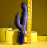 Evolved BIG DEAL - Purple 25.7 cm USB Rechargeable Rabbit Vibrator - Image 8