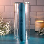 Evolved QUEEN OF ALL TRADES - Blue 22.6 cm USB Rechargeable Thrusting & Rotating Vibrator - Image 5