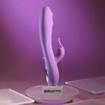 Evolved BEAD THE WAY - Pink 23.2 cm USB Rechargeable Rabbit Vibrator - Image 3
