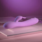 Evolved BEAD THE WAY - Pink 23.2 cm USB Rechargeable Rabbit Vibrator - Image 6