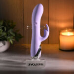 Evolved SPINDERELLA - Purple USB Rechargeable Rabbit Vibrator - Image 4