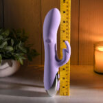 Evolved SPINDERELLA - Purple USB Rechargeable Rabbit Vibrator - Image 8