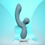 Evolved TAKE YOUR FLICK - Grey 24.1 cm USB Rechargeable Vibrator with Flicking Clitoral Stimulator - Image 6