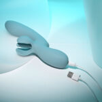 Evolved TAKE YOUR FLICK - Grey 24.1 cm USB Rechargeable Vibrator with Flicking Clitoral Stimulator - Image 9