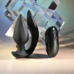 Evolved THE GENIE - Black 11.2 cm USB Rechargeable Vibrating Plug with Wireless Remote - Image 2