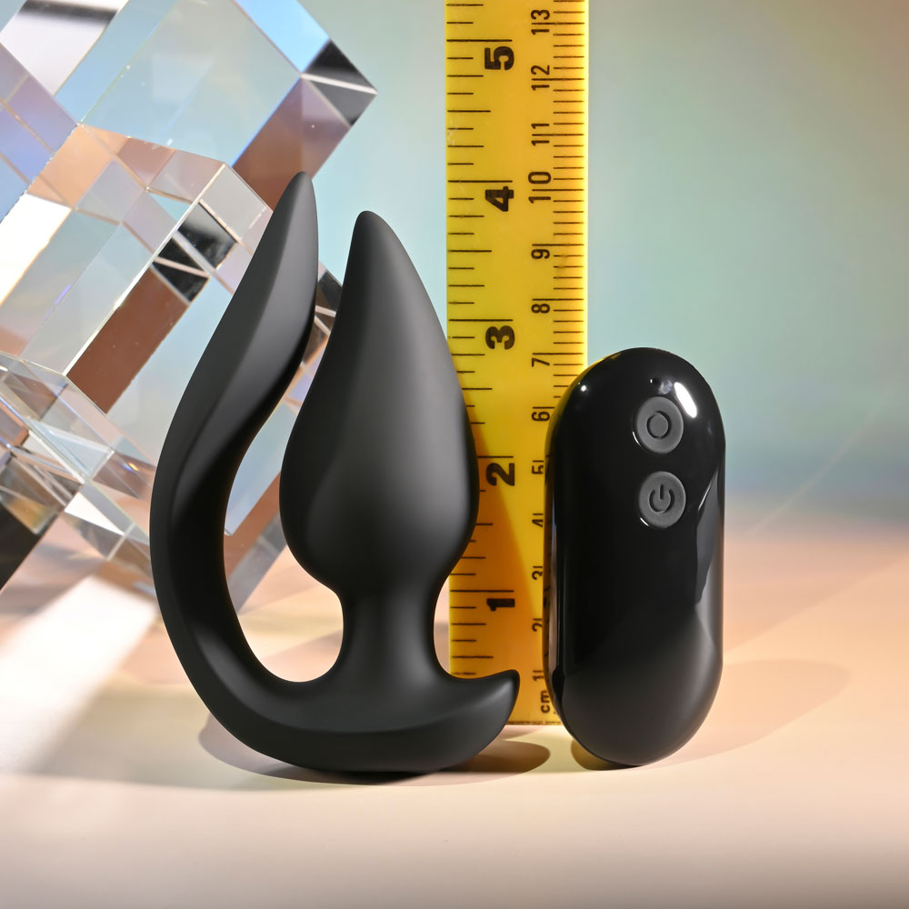 Evolved The Genie Vibrating Plug – Black - Image 8