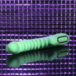 Evolved FULL THROTTLE - Mint Green 24.1 cm USB Rechargeable Vibrator - Image 6