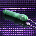 Evolved FULL THROTTLE - Mint Green 24.1 cm USB Rechargeable Vibrator - Image 9