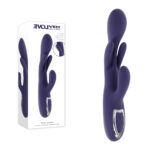 Evolved BOW DOWN - Purple USB Rechargeable Rabbit Vibrator
