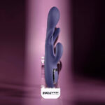 Evolved BOW DOWN - Purple USB Rechargeable Rabbit Vibrator - Image 3