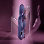 Evolved BOW DOWN - Purple USB Rechargeable Rabbit Vibrator - Image 4