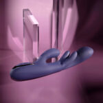 Evolved BOW DOWN - Purple USB Rechargeable Rabbit Vibrator - Image 6