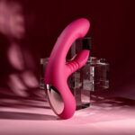 Evolved GENTLE PERSUASION - Pink 20 cm USB Rechargeable Rabbit Vibrator - Image 4