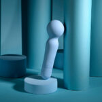 Evolved IRIS - Blue 18.3 cm USB Rechargeable Massage Wand - Image 2