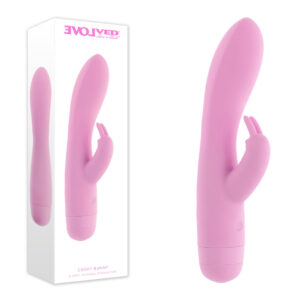 Evolved Cushy Bunny Rabbit Vibrator, Pink