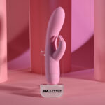 Evolved CUSHY BUNNY - Pink 19.1 cm USB Rechargeable Rabbit Vibrator - Image 5