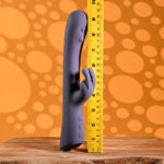 Evolved POPPIN GOOD TIME - Purple 20 cm USB Rechargeable Rabbit Vibrator - Image 8