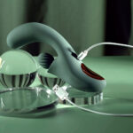 Evolved SPIRAL CHARM - Green 18 cm USB Rechargeable Rabbit Vibrator - Image 9