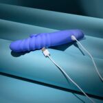 Evolved KNOCK KNOCK - Purple 22.9 cm USB Rechargeable Rabbit Vibrator with Flicking Head - Image 9