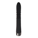 Evolved Rapid Rabbit - Black 25.4 cm USB Rechargeable Thrusting Rabbit Vibrator - Image 7