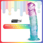 Jellido 18cm Dildo - Clear Coloured 18 cm Dildo - Image 2