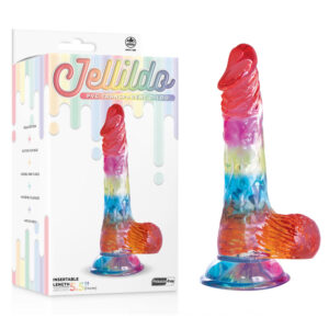 Jellido Clear Realistic Dildo with Suction Cup