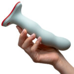 Fun Factory BOUNCER sage green - Sage Green 18.5 cm Dildo - Image 2