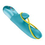 Fun Factory AMORINO Aquamarine - Aquamarine USB Rechargeable Rabbit Vibrator - Image 6