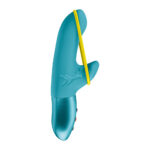 Fun Factory AMORINO Aquamarine - Aquamarine USB Rechargeable Rabbit Vibrator - Image 7