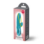 Fun Factory AMORINO Aquamarine - Aquamarine USB Rechargeable Rabbit Vibrator - Image 9