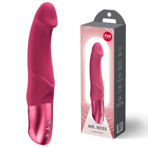 Fun Factory Mr. Boss Vibrator in Raspberry