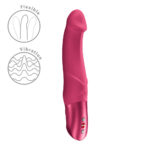 Fun Factory MR. BOSS Raspberry - Raspberry 21 cm Vibrator - Image 4