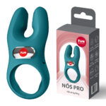 Fun Factory NOS PRO Bottle Green - Bottle Green USB-C Rechargeable Vibrating Cock Ring