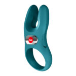 Fun Factory NOS PRO Bottle Green - Bottle Green USB-C Rechargeable Vibrating Cock Ring - Image 5