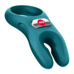 Fun Factory NOS PRO Bottle Green - Bottle Green USB-C Rechargeable Vibrating Cock Ring - Image 8