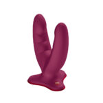 Fun Factory RYDE Wine Red - Wine Red Grinding Dildo - Image 2