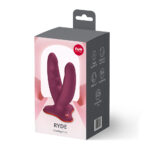 Fun Factory RYDE Wine Red - Wine Red Grinding Dildo - Image 8