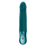 Fun Factory STRONIC REAL Bottle Green - Bottle Green USB Rechargeable Thrusting Vibrator - Image 2