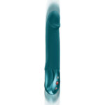 Fun Factory STRONIC REAL Bottle Green - Bottle Green USB Rechargeable Thrusting Vibrator - Image 4