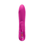 Fun Factory BI STRONIC EMBRACE Magenta - Magenta USB-C Rechargeable Thrusting Vibrator - Image 2