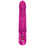 Fun Factory BI STRONIC IMMERSE Magenta - Magenta 22.1 cm USB-C Rechargeable Thrusting Vibrator - Image 2