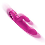 Fun Factory BI STRONIC IMMERSE Magenta - Magenta 22.1 cm USB-C Rechargeable Thrusting Vibrator - Image 4