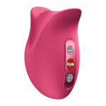 Fun Factory BELLE Raspberry - Raspberry Red USB Rechargeable Air Pulse Stimulator - Image 6