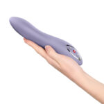 Fun Factory STRONIC FLOW Light Violet - Light Violet 21.6 cm USB Rechargeable Thrusting Vibrator - Image 3