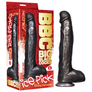 BBC (Big Black Cocks) - Ice Pick - Black 33 cm (13'') Dong