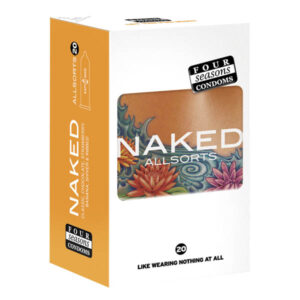 Four Seasons Naked Allsorts Ultra-Thin Condoms 20 Pack