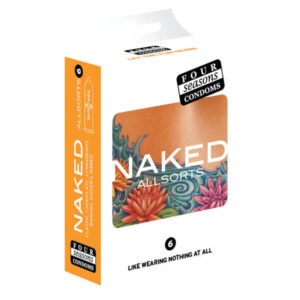 Four Seasons Naked Allsorts Condoms 6 Pack