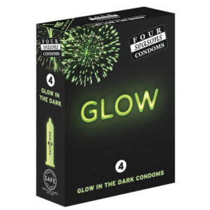 Four Seasons Glow In The Dark Condoms 4-Pack