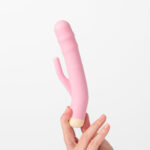 Girls Get Off - DeeDee - Pink 19 cm USB Rechargeable Thrusting Rabbit Vibrator - Image 3