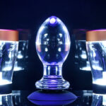 Gender X Crystal Ball - Clear Glass 13.6 cm Butt Plug with Suction Base - Image 3